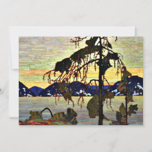 Tom Thomson - Die Jack-Kiefer, Karte