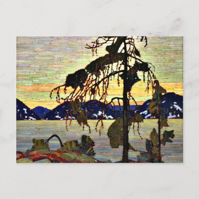 Tom Thomson - Die Jack Pine Postkarte (Vorderseite)