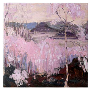 Tom Thomson - Graupelsturm, Fliese