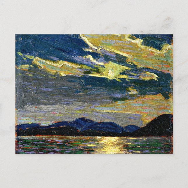 Tom Thomson - Hot Summer Moonlight Postkarte (Vorderseite)