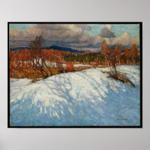 Tom Thomson in Algonquin Park Poster