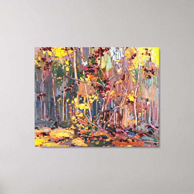 Tom Thomson, Maple Saplings Leinwanddruck (Vorderseite)