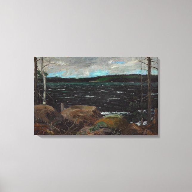 Tom Thomson - NORTHERN LAKE 1913 Leinwanddruck (Vorderseite)
