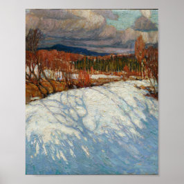 Tom Thomson Painting Algonquin Park Ontario Poster
