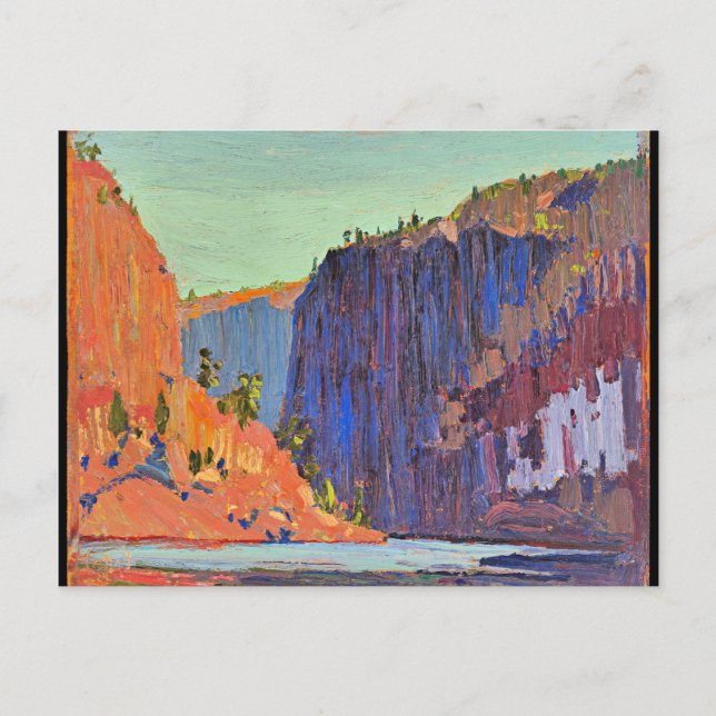 Tom Thomson - Petawawa Gorges Postkarte (Vorderseite)