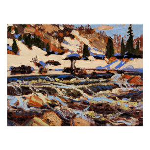 Tom Thomson - Rapids, Poster