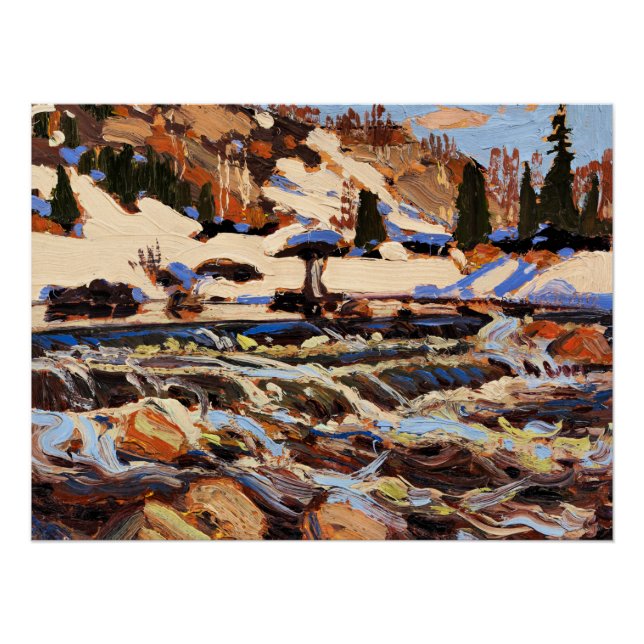 Tom Thomson - Rapids, Poster (Vorderseite)