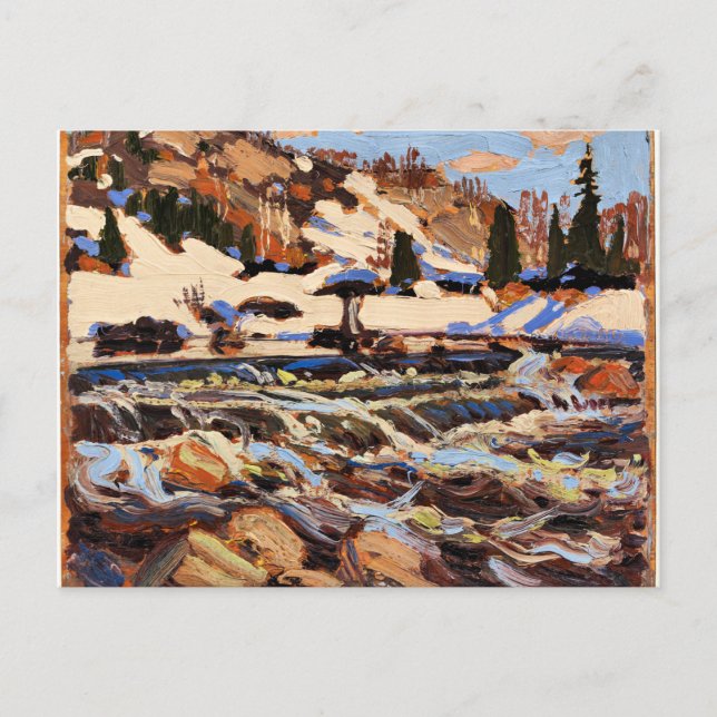 Tom Thomson - Rapids Postkarte (Vorderseite)