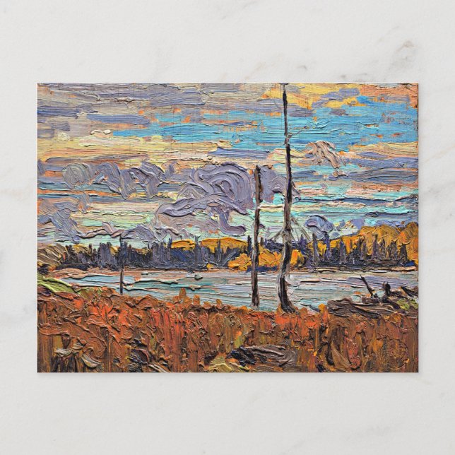 Tom Thomson - Rauchsee, Fall Postkarte (Vorderseite)