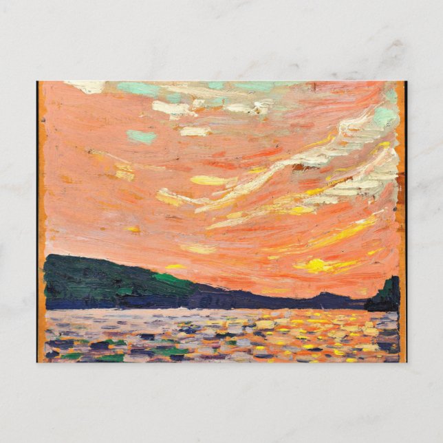 Tom Thomson - Rauchsee Postkarte (Vorderseite)