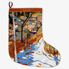 Tom Thomson - Schnee und Steine+ Großer Weihnachtsstrumpf