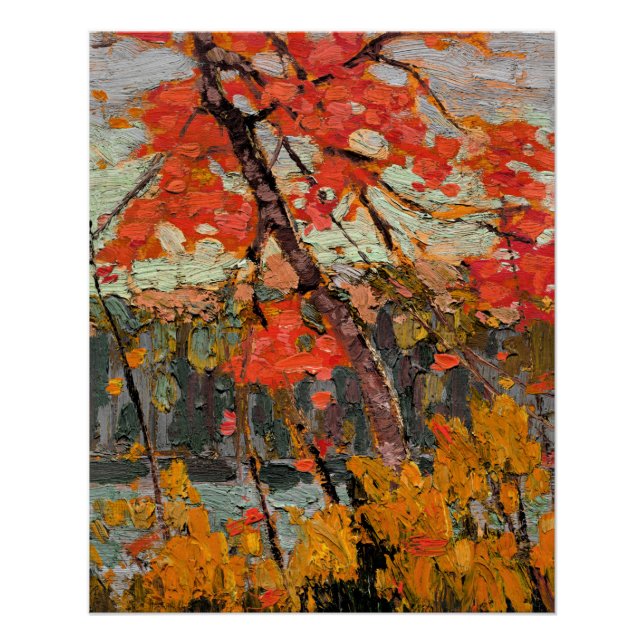Tom Thomson - Verdrehter Ahorn Poster (Vorderseite)