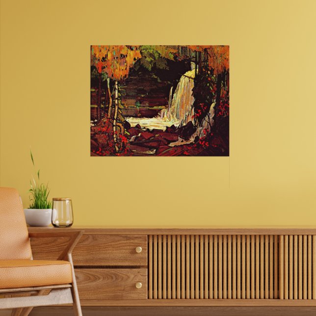 Tom Thomson - Waldwasserfall Poster (Wohnzimmer 2)