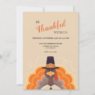 Tom Turquie Thanksgiving Invitation