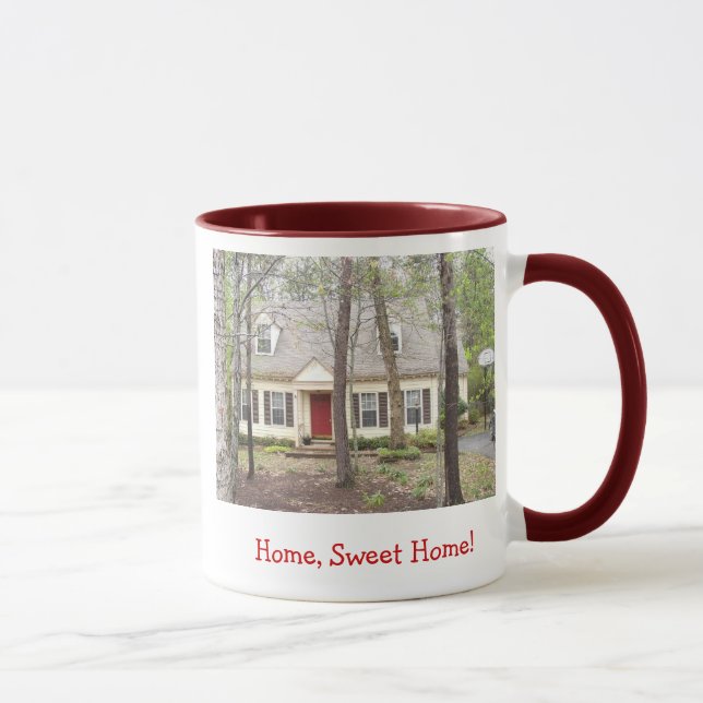 Tom- und Cathyshaus 2, Zuhause, süßes Zuhause! Tasse (Rechts)