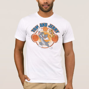 Tom- und Jerry-Basketball 4 T-Shirt