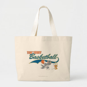 Tom und Jerry Basketball 5 Jumbo Stoffbeutel