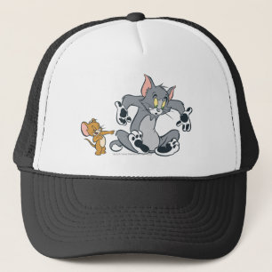 Tom und Jerry Black Paw Cat Truckerkappe