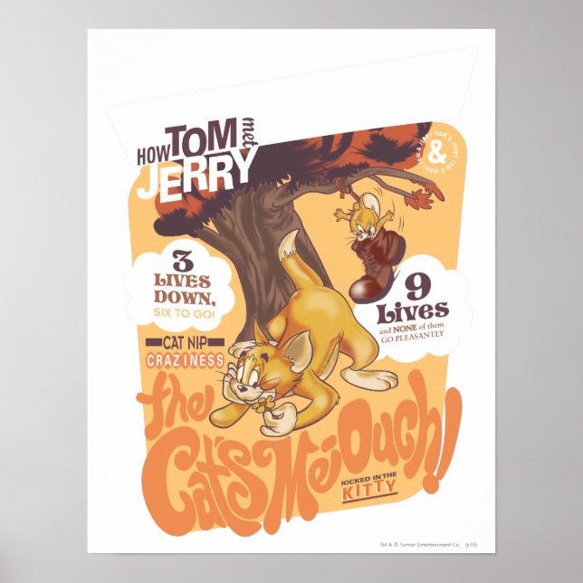 Tom und Jerry die Katzen, die ich-Ouch Poster (Vorne)