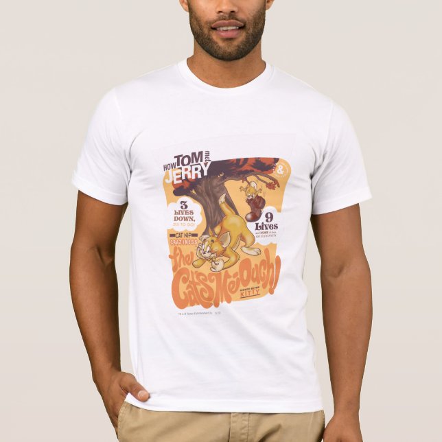 Tom und Jerry die Katzen, die ich-Ouch T-Shirt (Vorderseite)