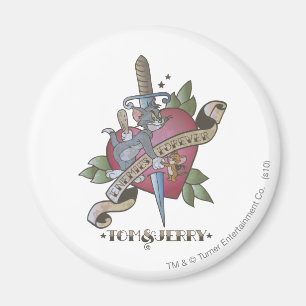 Tom- und Jerry-Feinde für immer 2 Magnet