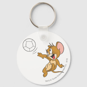 Tom- und Jerry-Fußball (Fußball) 1 Schlüsselanhänger