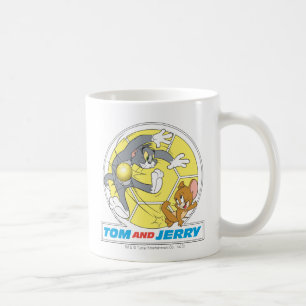 Tom- und Jerry-Fußball (Fußball) 8 Kaffeetasse
