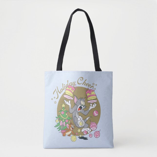 Tom und Jerry Holiday Cheer Tasche (Vorderseite)