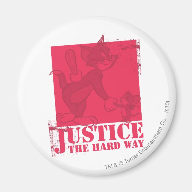 Tom und Jerry justieren hart Magnet (Vorne)