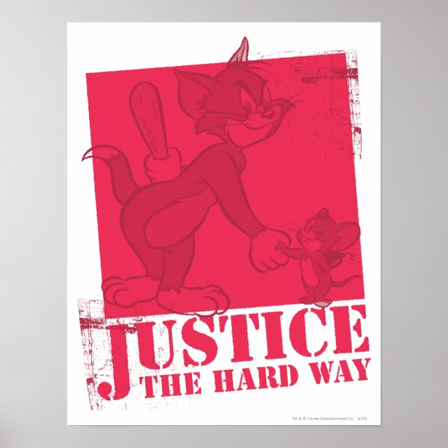 Tom und Jerry justieren hart Poster (Vorne)
