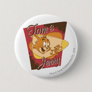 Tom- und Jerry-Logo 2 Button