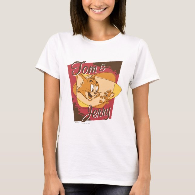 Tom und Jerry-Logo 2 T-Shirt (Vorderseite)