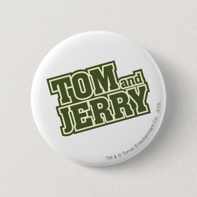 Tom und Jerry-Logo 3 Button (Vorderseite)