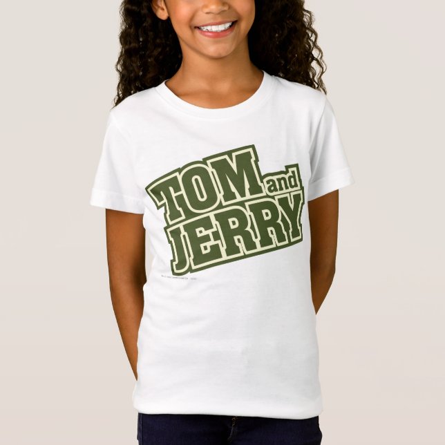 Tom und Jerry-Logo 3 T-Shirt (Vorderseite)