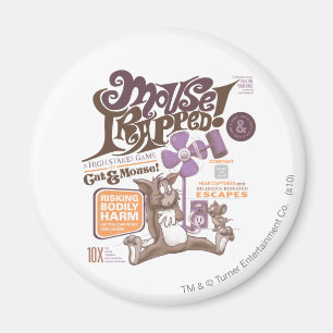 Tom- und Jerry-Maus eingeschlossen Magnet