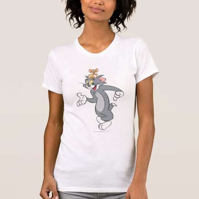 Tom und Jerry Pair T-Shirt (Vorderseite)