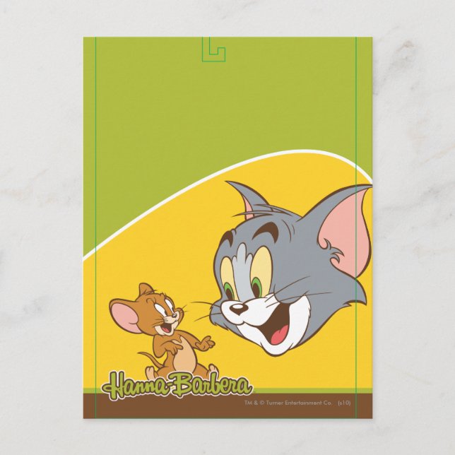 Tom und Jerry Postkarte (Vorderseite)