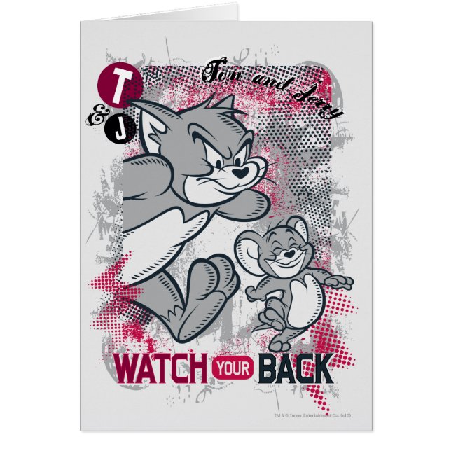 Tom und Jerry sehen sich den Rücken an (Vorne)