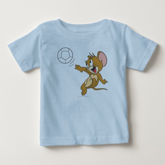 Tom und Jerry Soccer (Fußball) 1 Baby T-shirt (Vorderseite)