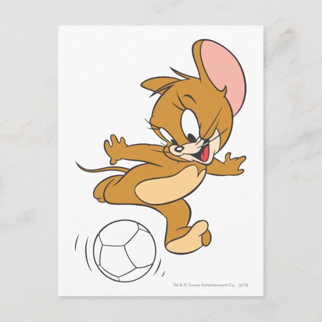 Tom und Jerry Soccer (Fußball) 2 Postkarte (Vorderseite)