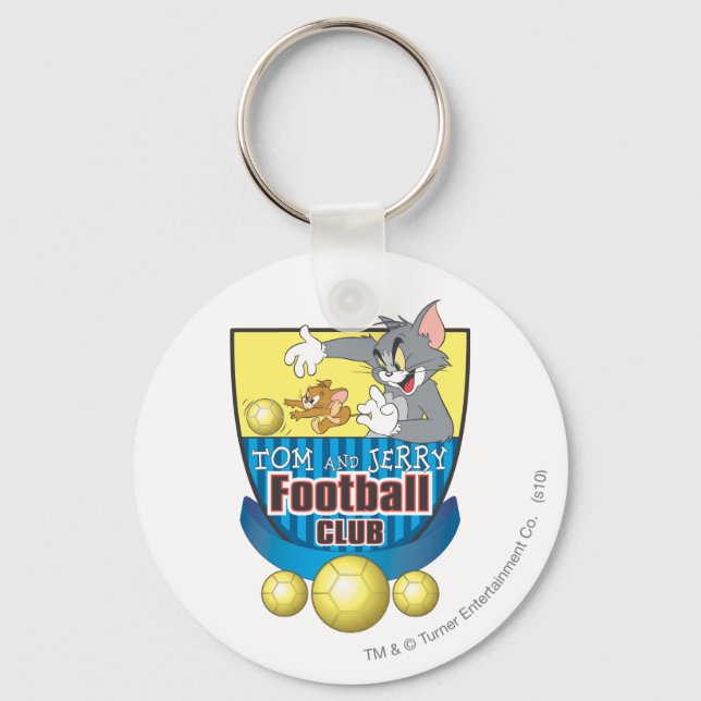 Tom und Jerry Soccer (Fußball) 5 Schlüsselanhänger (Vorderseite)