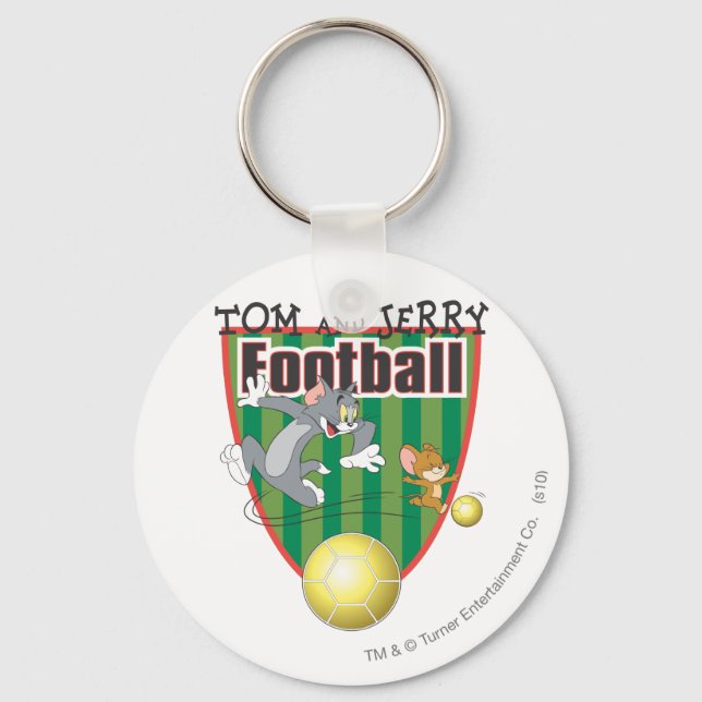 Tom und Jerry Soccer (Fußball) 6 Schlüsselanhänger (Vorderseite)