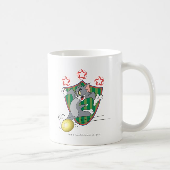 Tom und Jerry Soccer (Fußball) 9 Kaffeetasse (Rechts)