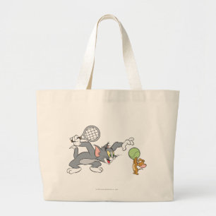 Tom und Jerry Tennis Stars 2 Jumbo Stoffbeutel