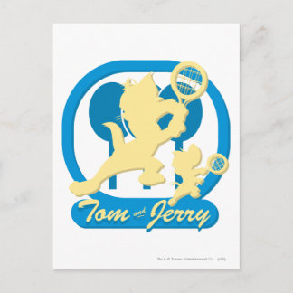 Tom und Jerry Tennis Stars 3 Postkarte