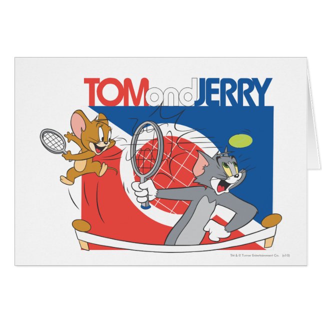 Tom und Jerry Tennis Stars 4 (Vorderseite (Horizontal))
