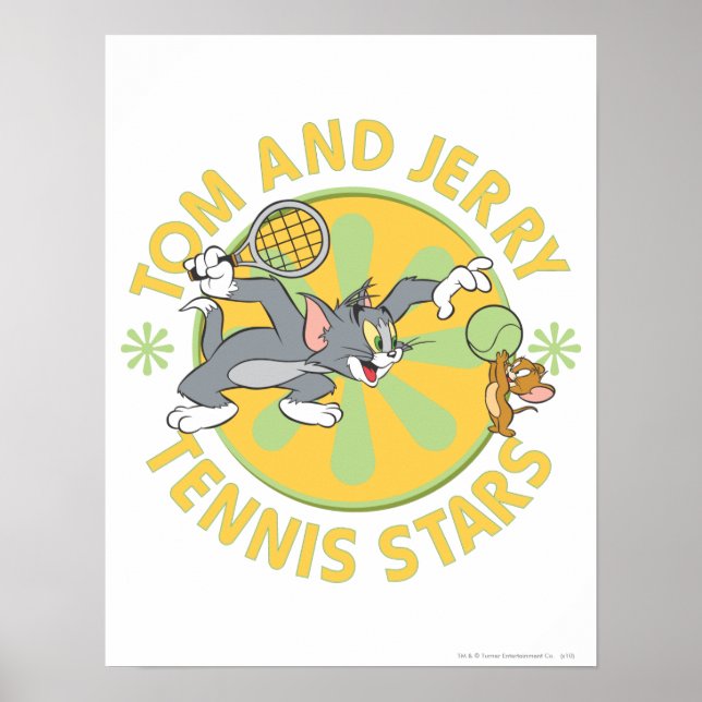 Tom und Jerry Tennis Stars 5 Poster (Vorne)