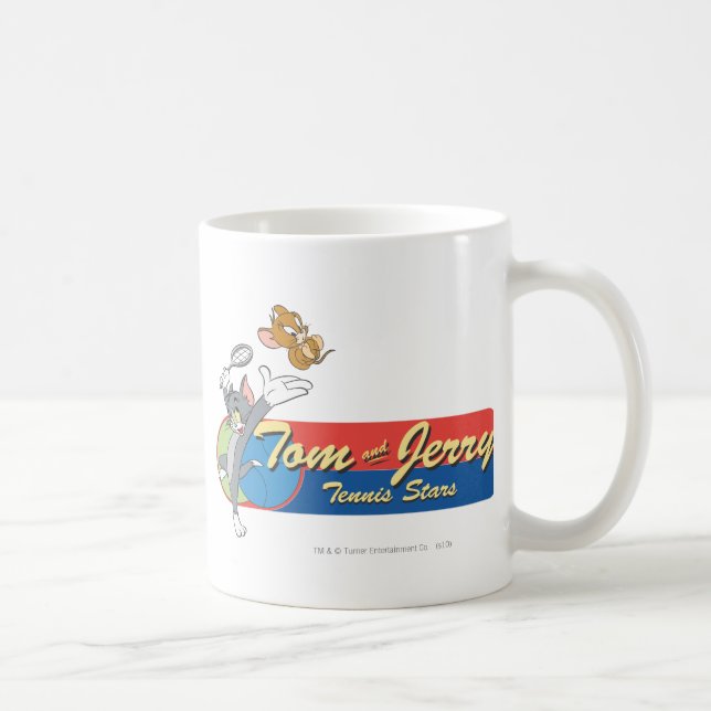 Tom und Jerry Tennis Stars 6 Kaffeetasse (Rechts)