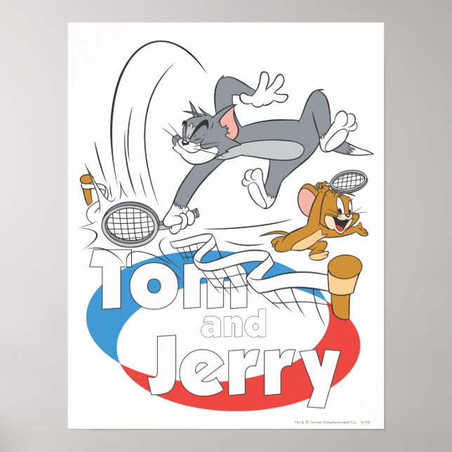 Tom und Jerry Tennis Stars 7 Poster (Vorne)