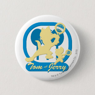 Tom- und Jerry-Tennisstars 3 Button